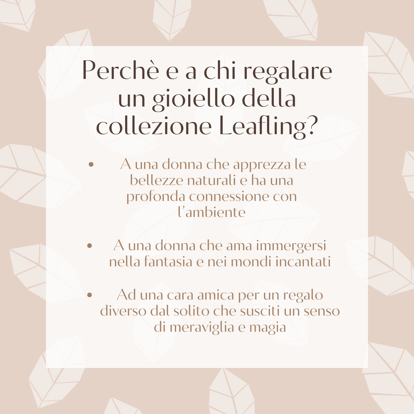 Collana foglia autunnale in legno e mosaico | Upsidu