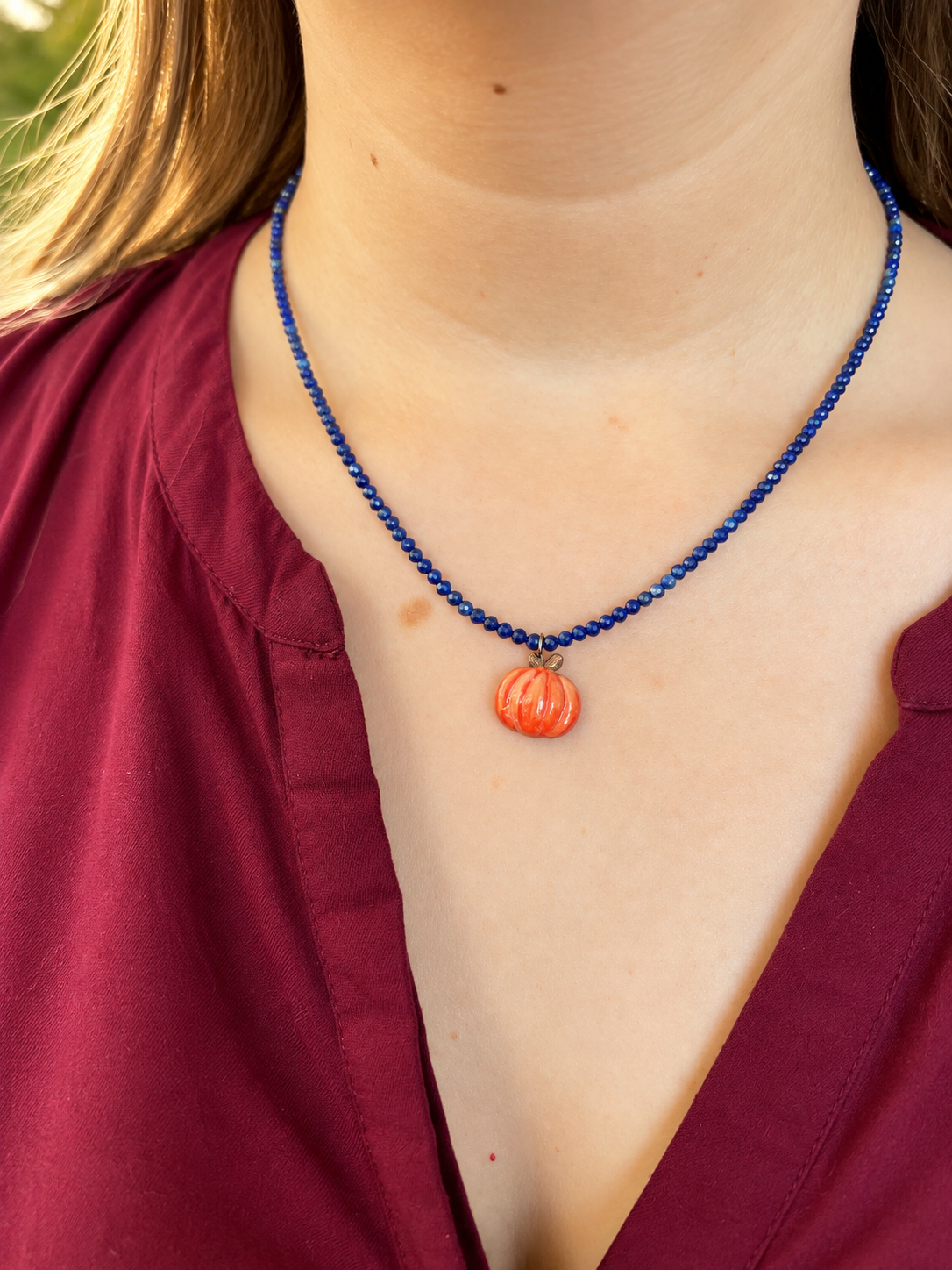 Collana zucca