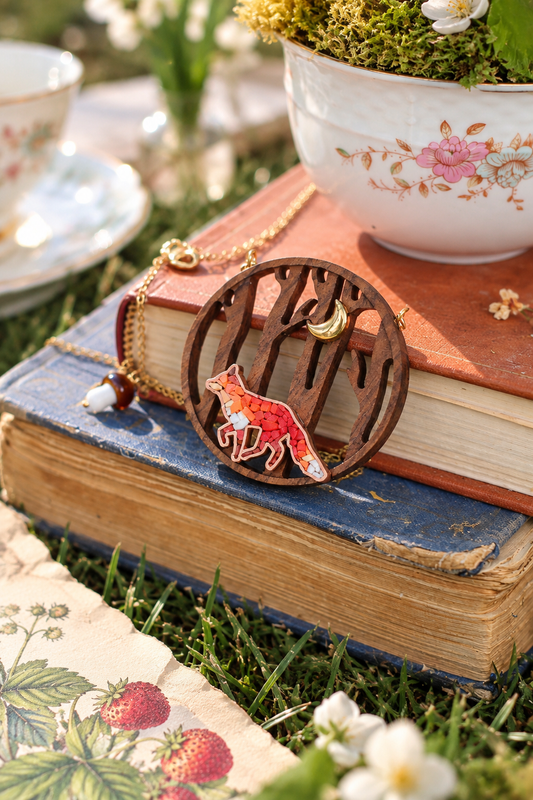 Collana fiabesca volpe | Upsidu