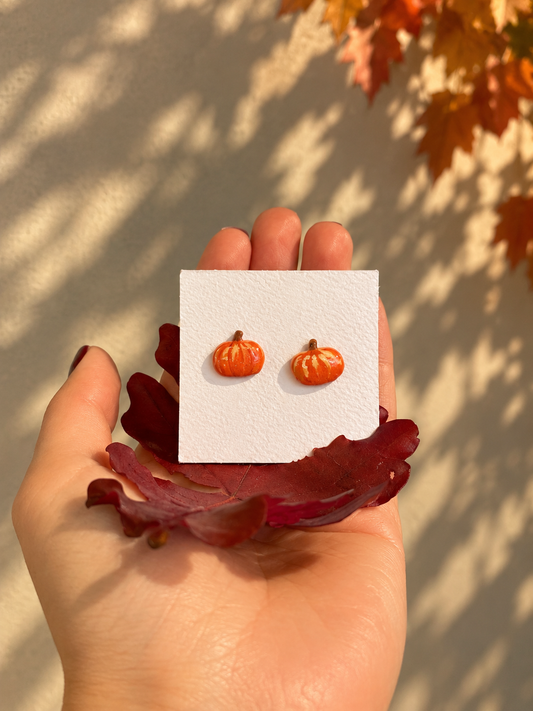 Orecchini zucca