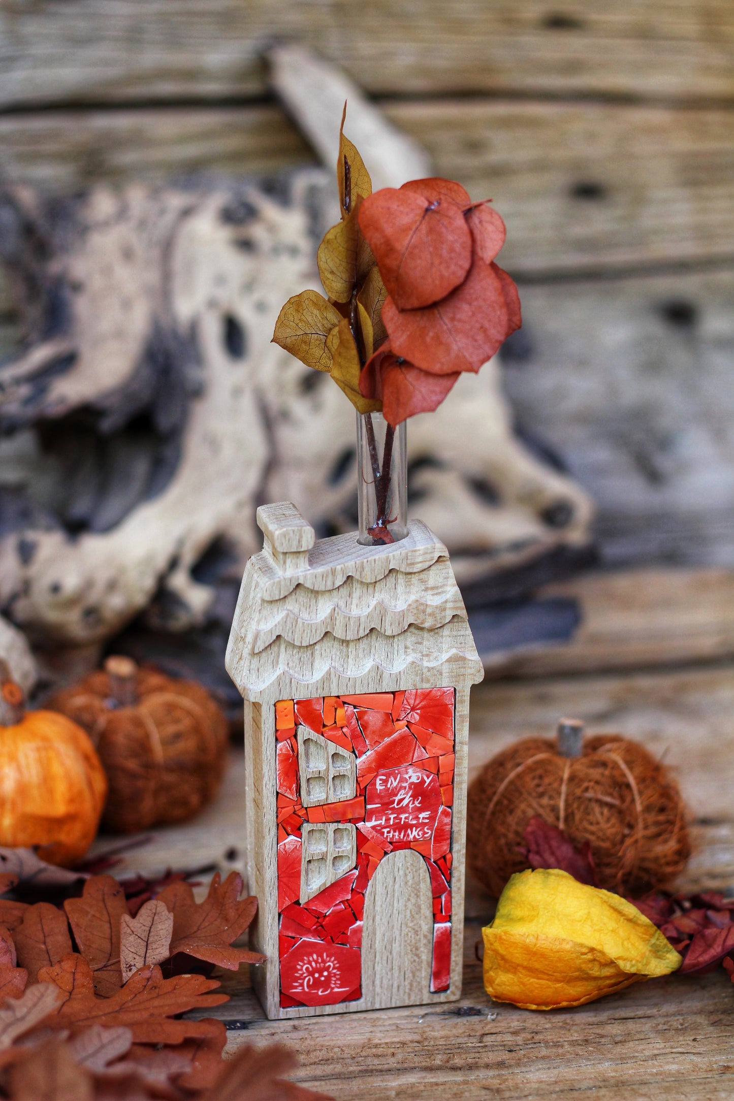 Casetta Portaprovette autunno| Upsidu